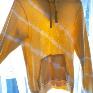 Morgan Stewart x Revolve Tie Dye Yellow Hoodie